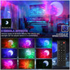 New Astronaut Galaxy Projector Stars Light Sound Bluetooth USB Speaker